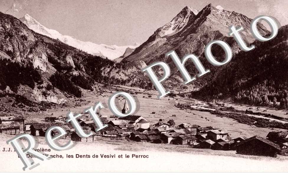 La Dent-Blanche, les Dents de Vesivi et le Perroc