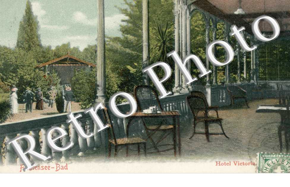 Terrasse de l'Hôtel Victoria
