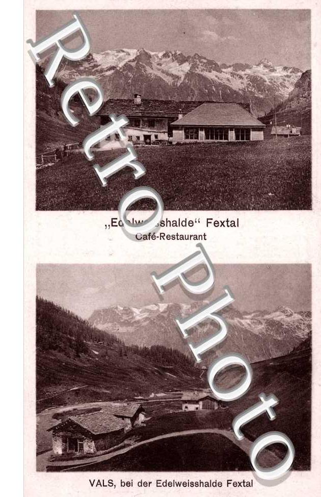 "Edelweisshalde" Fextal Cafe-Restaurant - Vals