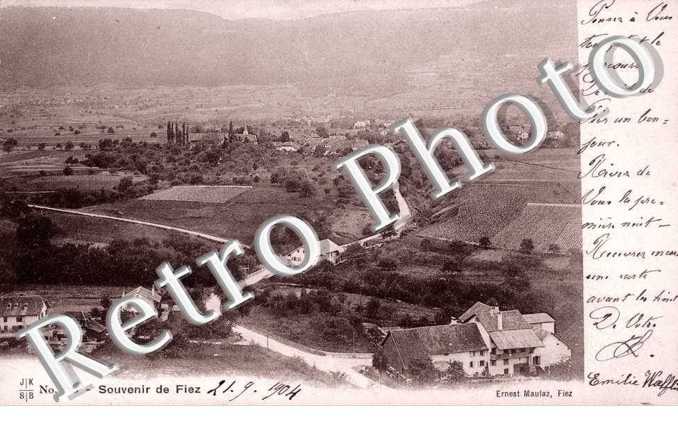 Vue Panoramique, Souvenir de Fiez