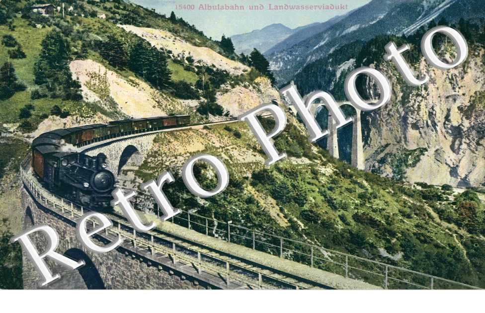 Albulabahn und Landwasserviadukt