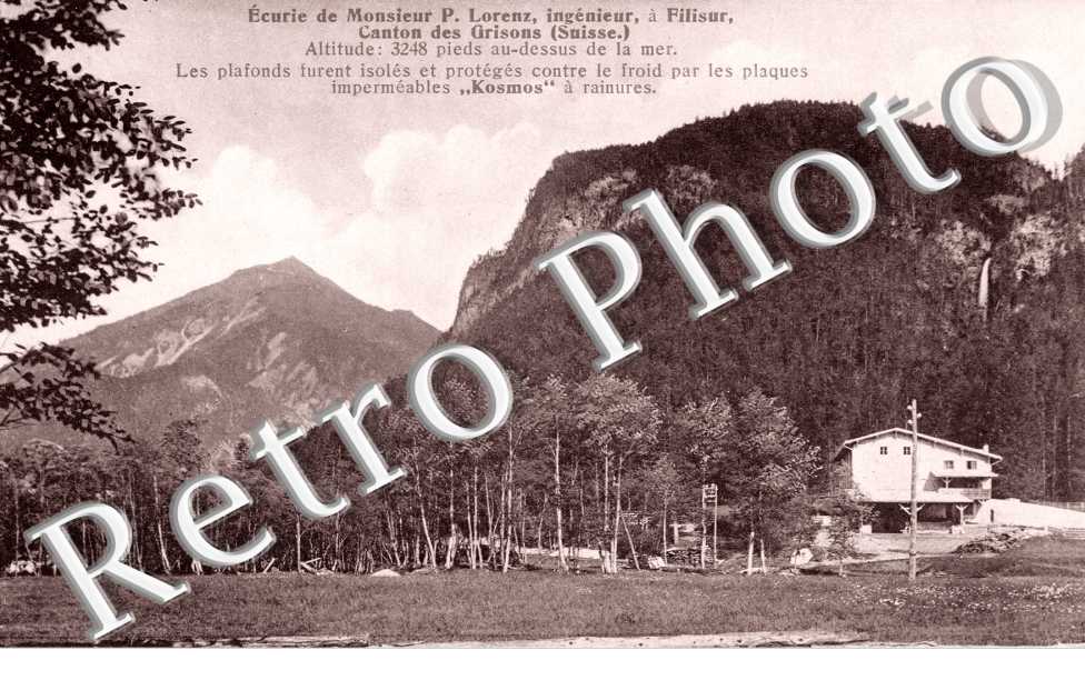 Ecurie de Monsieur P. Lorenz, ingenieur a Filisur
