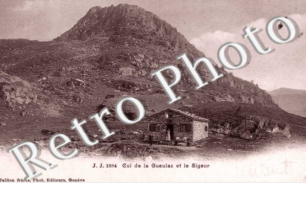 Col de la Guelaz et le Sigeur