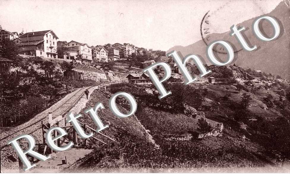 Chemin de Fer- Martigny - le Chatelard - Finhaut - Les Motais