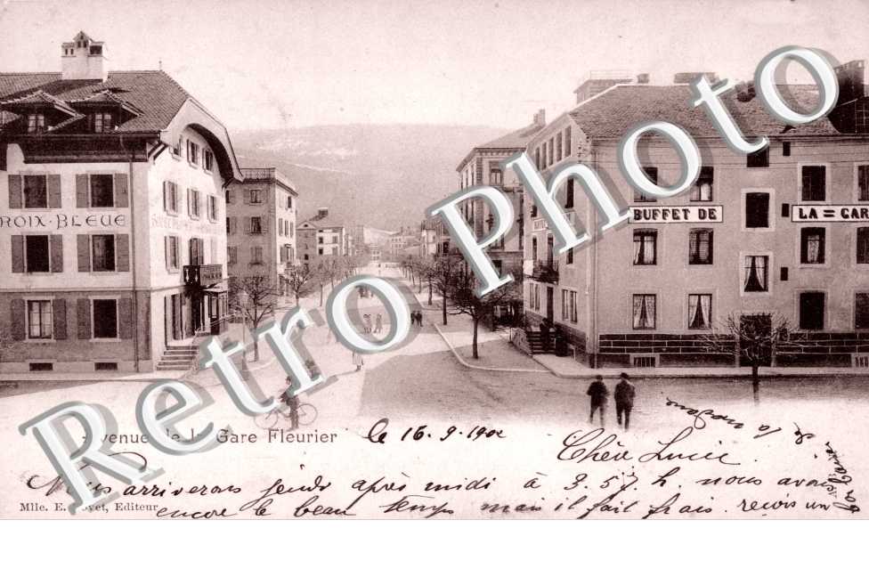 Avenue de la gare Fleurier