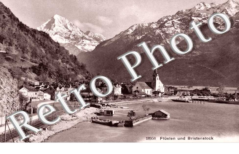 Fluelen und Bristenstock