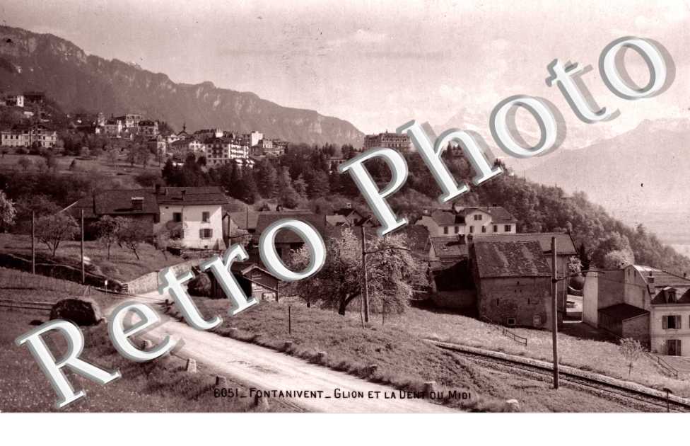 Glion et la Dent du Midi