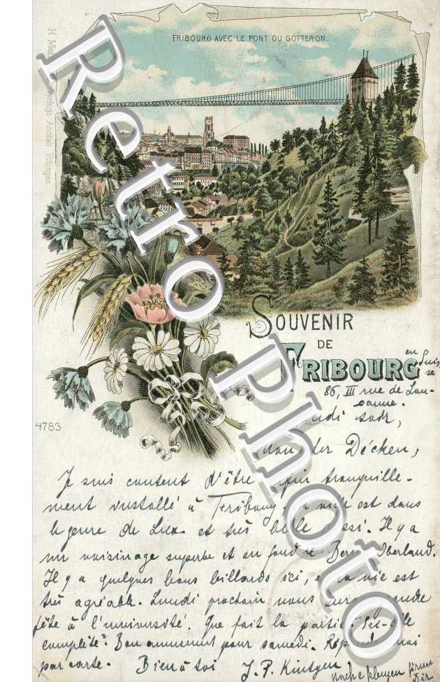 Souvenir de Fribourg