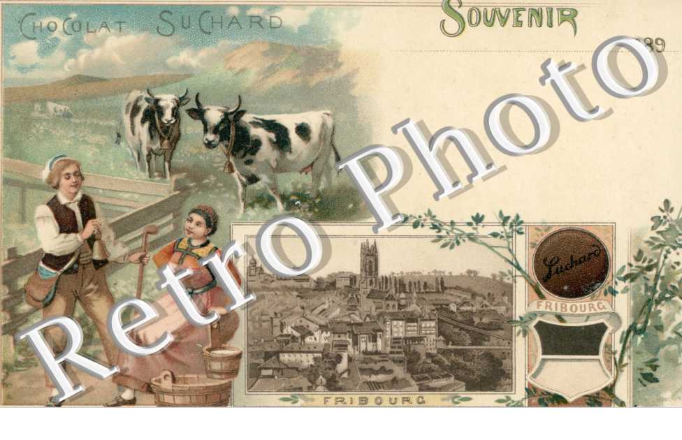 Chocolat Suchard - souvenir de fribourg