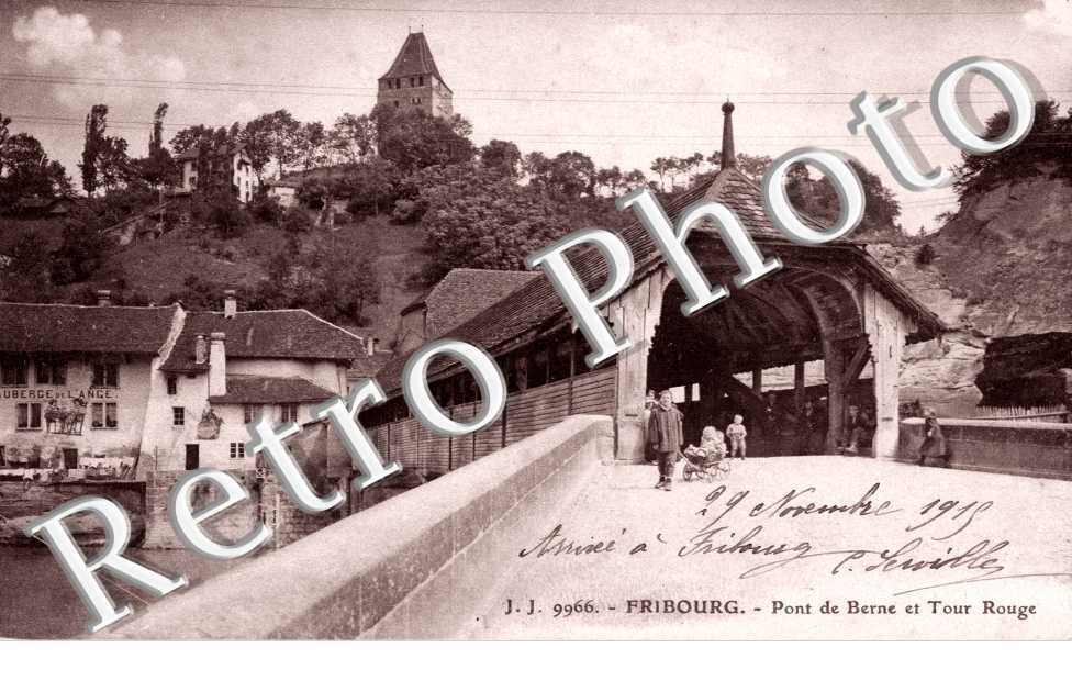 Pont de Berne et Tour Rouge