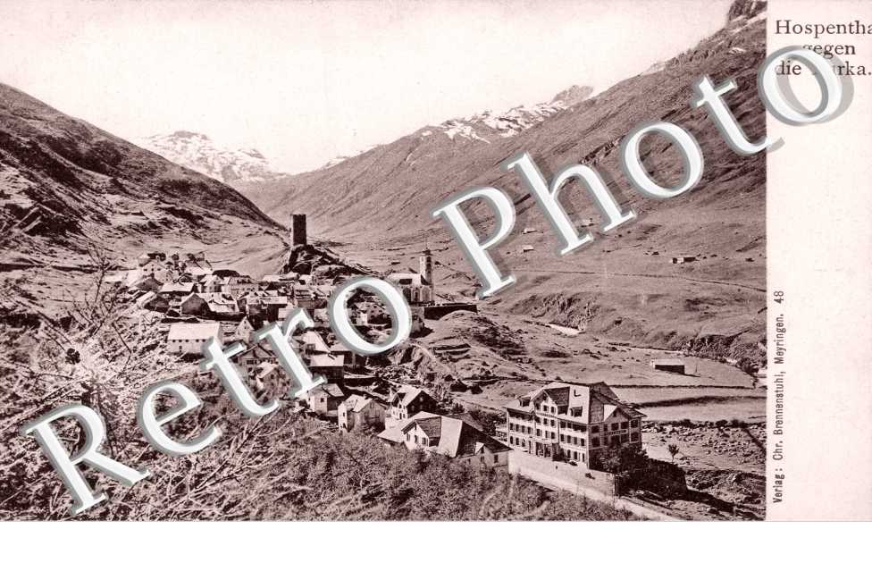 Hosgentha gegen die Furka