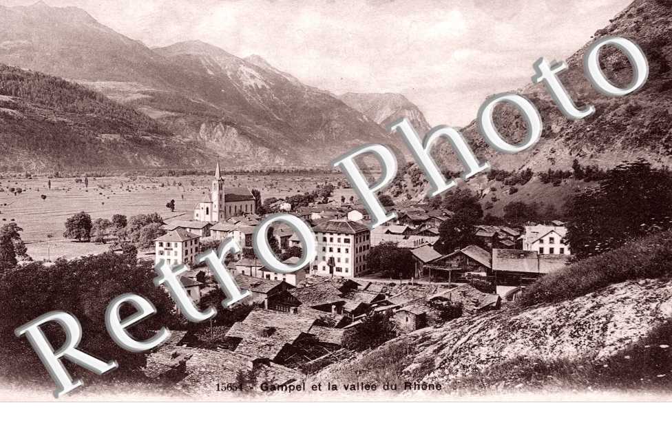 Gampel et la Vallee du Rhone