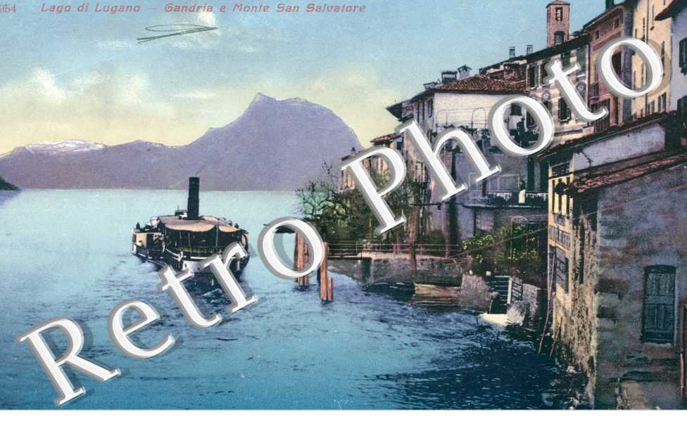 Lagi di Lugano - Gandria e monte San Salvatore
