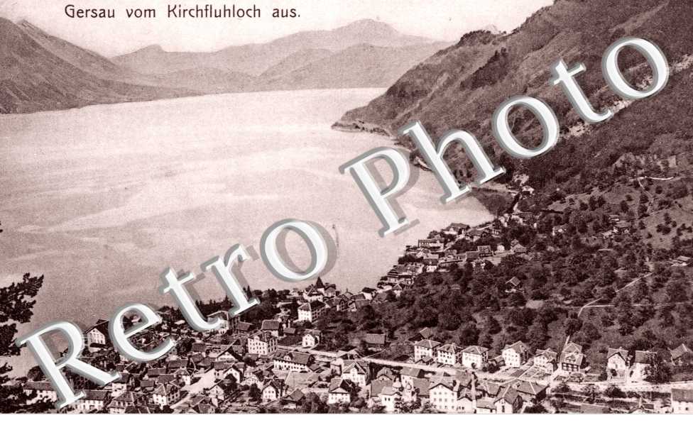 Gersau vom Kirchfluhloch aus