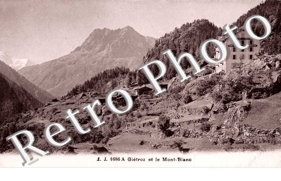 Gietroz et le Mont Blanc