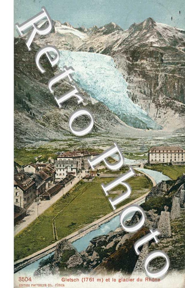 le glacier du Rhône