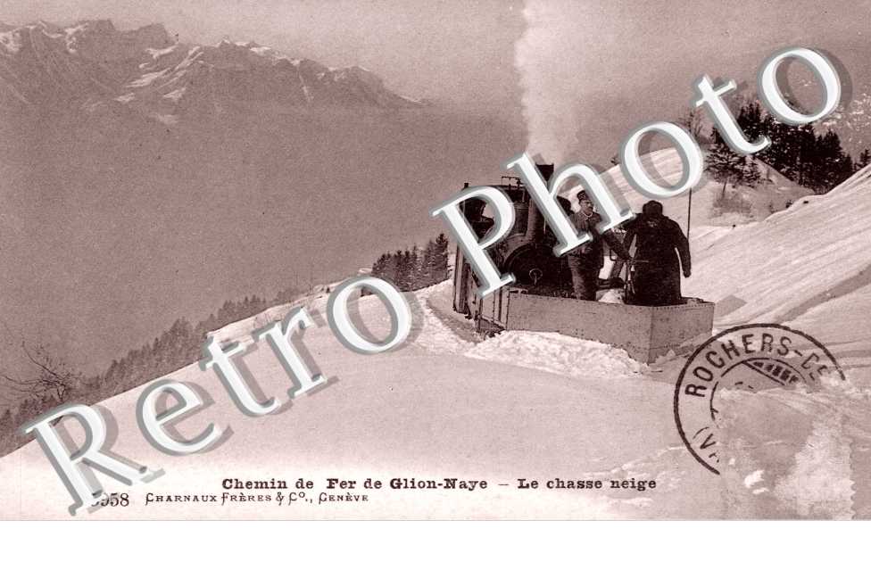 Chemin de fer de Gilon-Naye - Le chasse neige