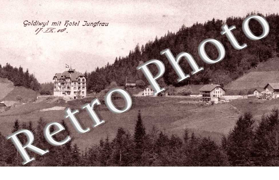 Goldiwyl mit Hotel Jungfrau