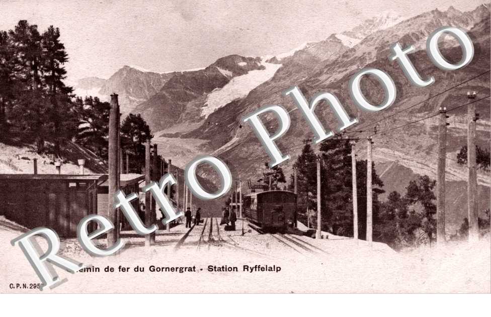 Chemin de fer du Cornergrat - station Ryffelalp