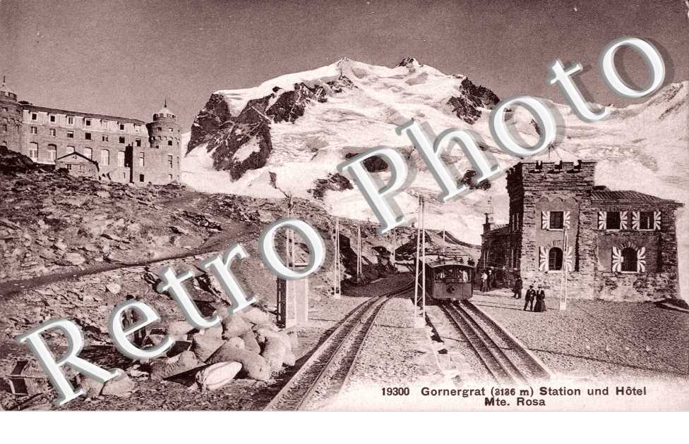 Gornergrat Station und Hotel