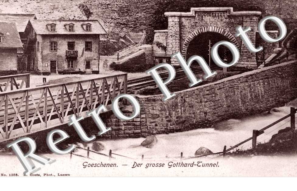 Der grosse Gotthard-Tunnel