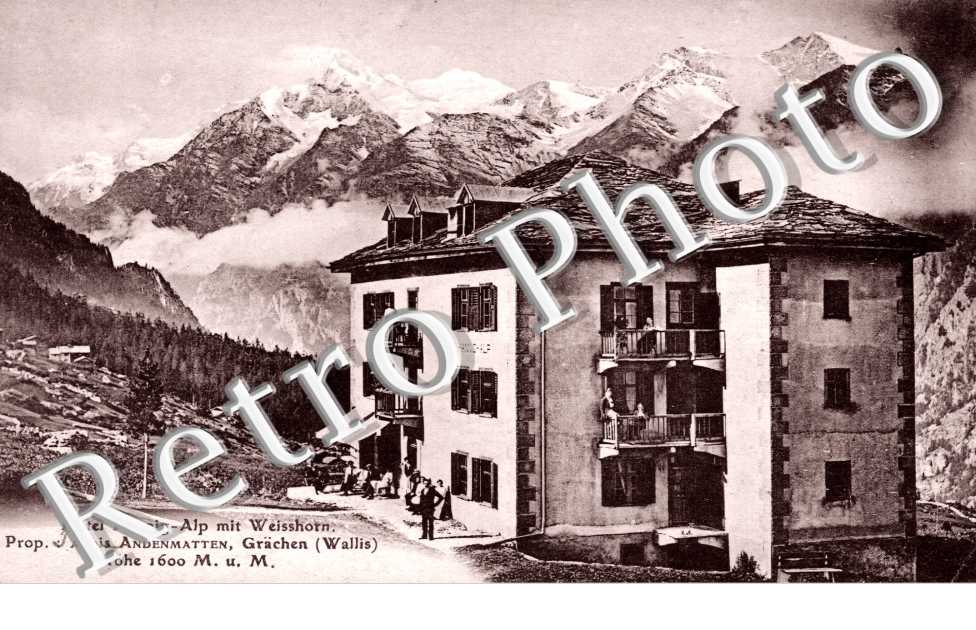 Hotel Hanning, Alp mit Weisshorn