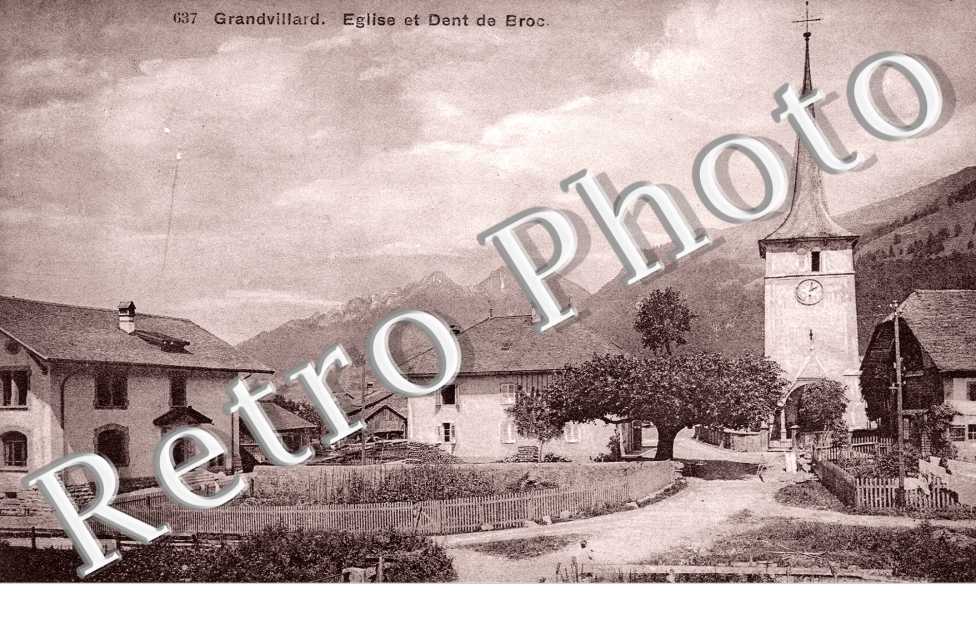 Eglise et Dent de Broc