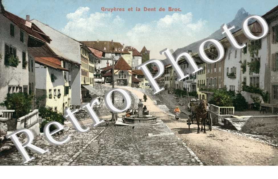 Gruyères et la dent de Broc