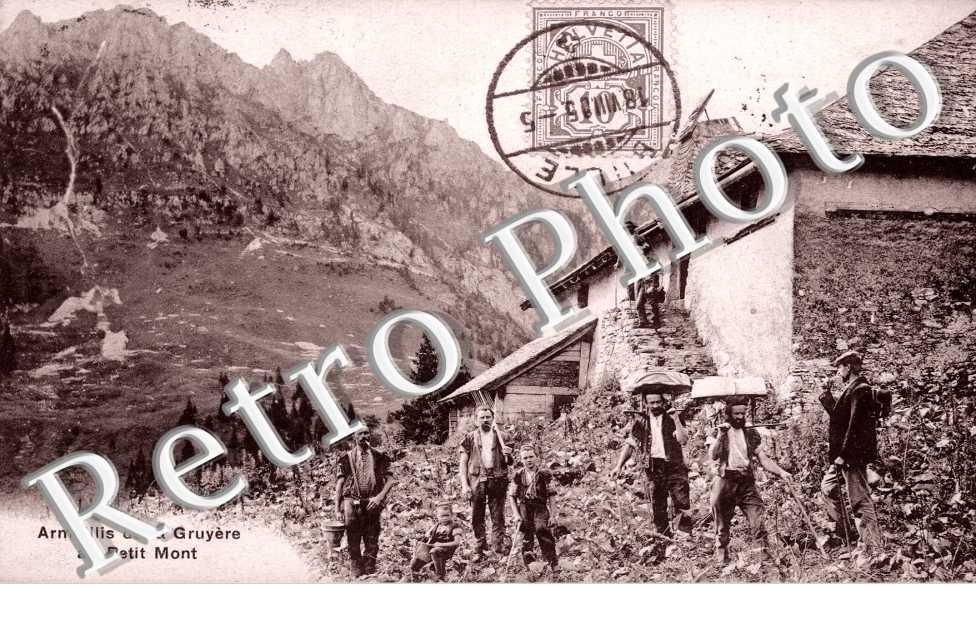 Armaillis de la Gruyere au Petit Mont