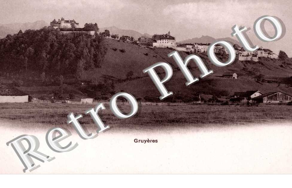 Vue éloignée du village