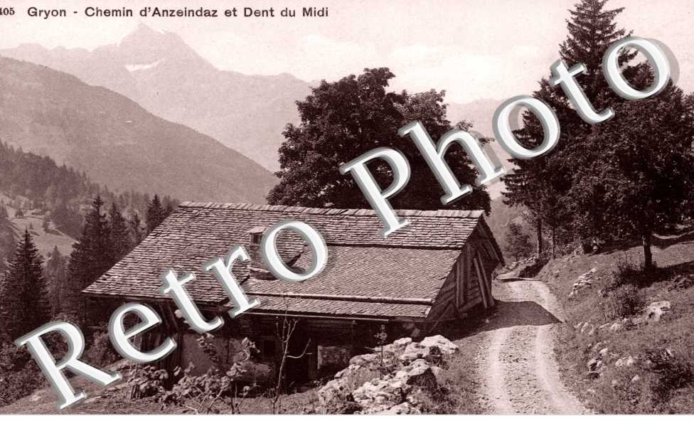 Chemin d'Anzeindaz et Dent du Midi