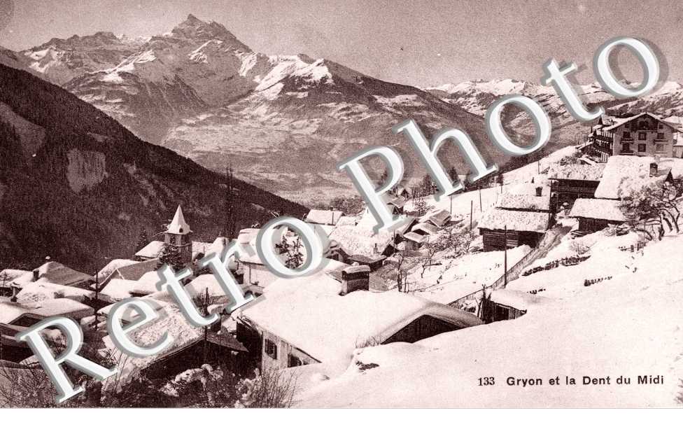 Gryon et la Dent du Midi