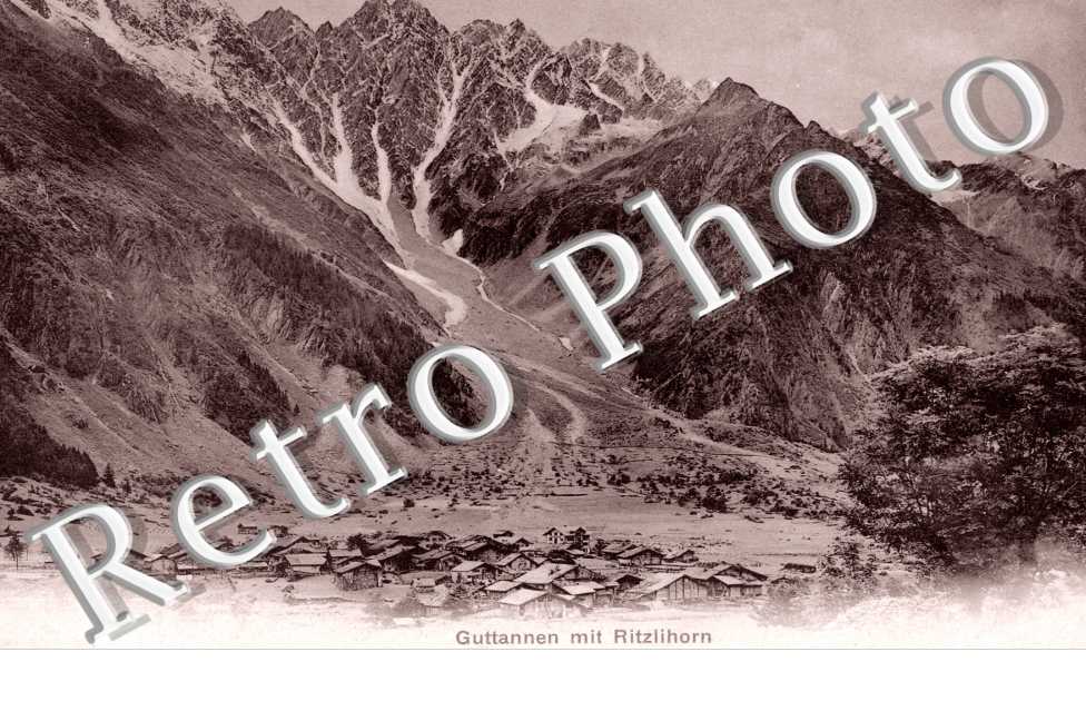 Guttanen mit Ritzlihorn