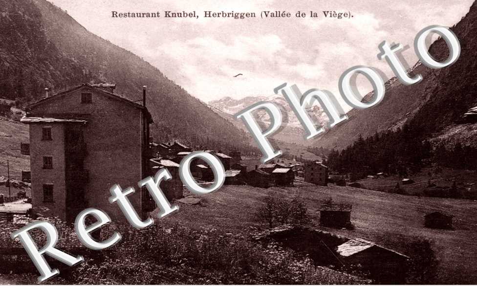 Restaurant Knubel, Herbriggen, Vallee de la Viege