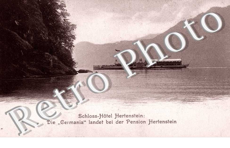 Die Germania landet bei pension