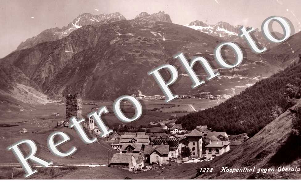 Hospenthal gegen Oberalp