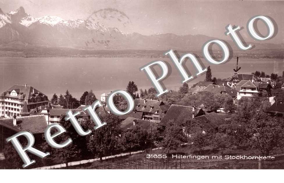 Hilterfingen mit Stockhornkette