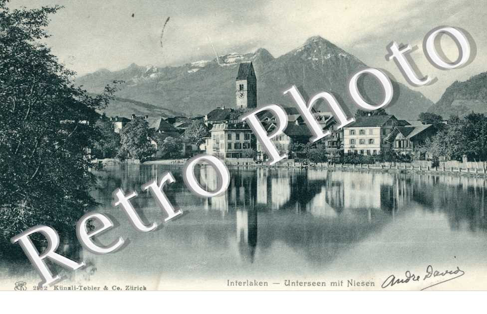 Unterlaken mit Niesen