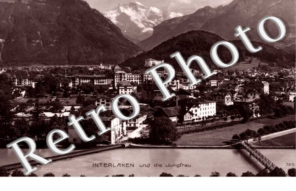 Interlaken und die Jungfrau
