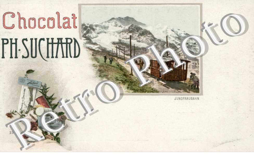 Jungfraubahn - Chocolat Ph. Suchard