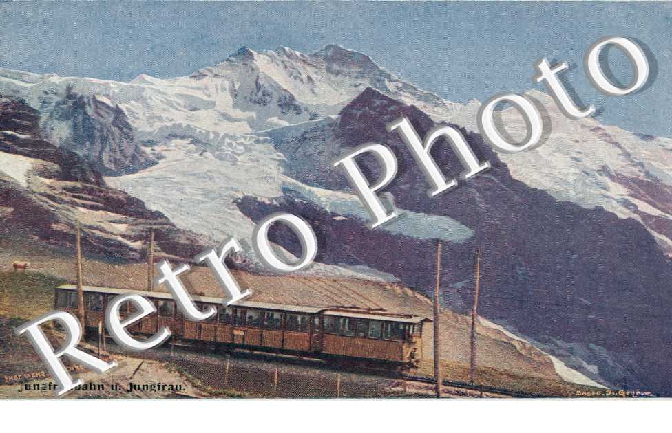 Jungfraubahn und Jungfrau