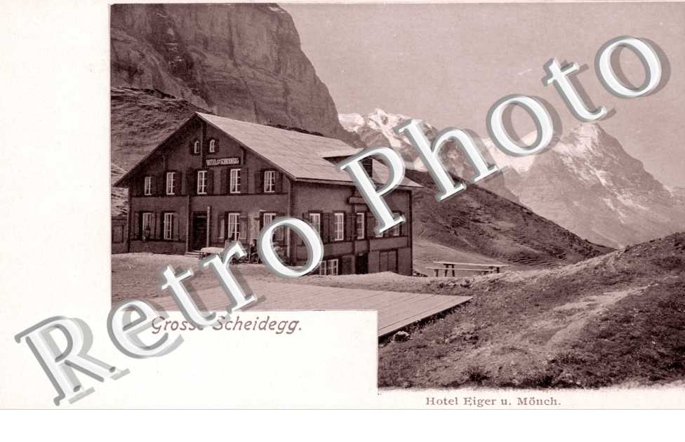 Grosse, Scheidegg - Hotel Eiger u. Monch