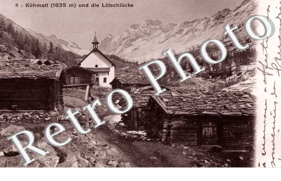 Kuhmatt und die Lotschlucke