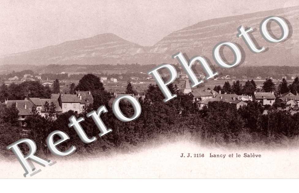 Lancy et le Saleve