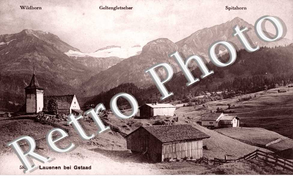 Wildhorn, Geltengletscher, Spitzhorn