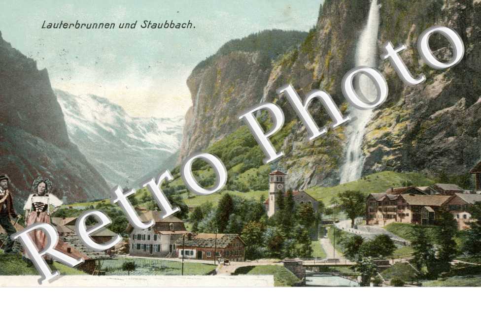 Lauterbrunnen und Staubbach