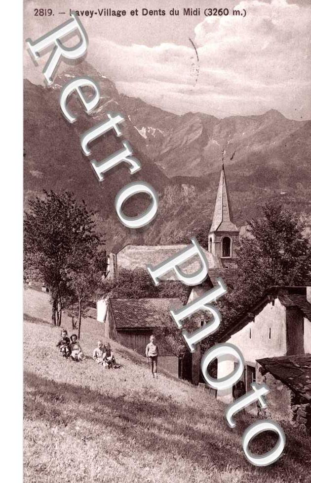 Lavey-Village et Dents du Midi