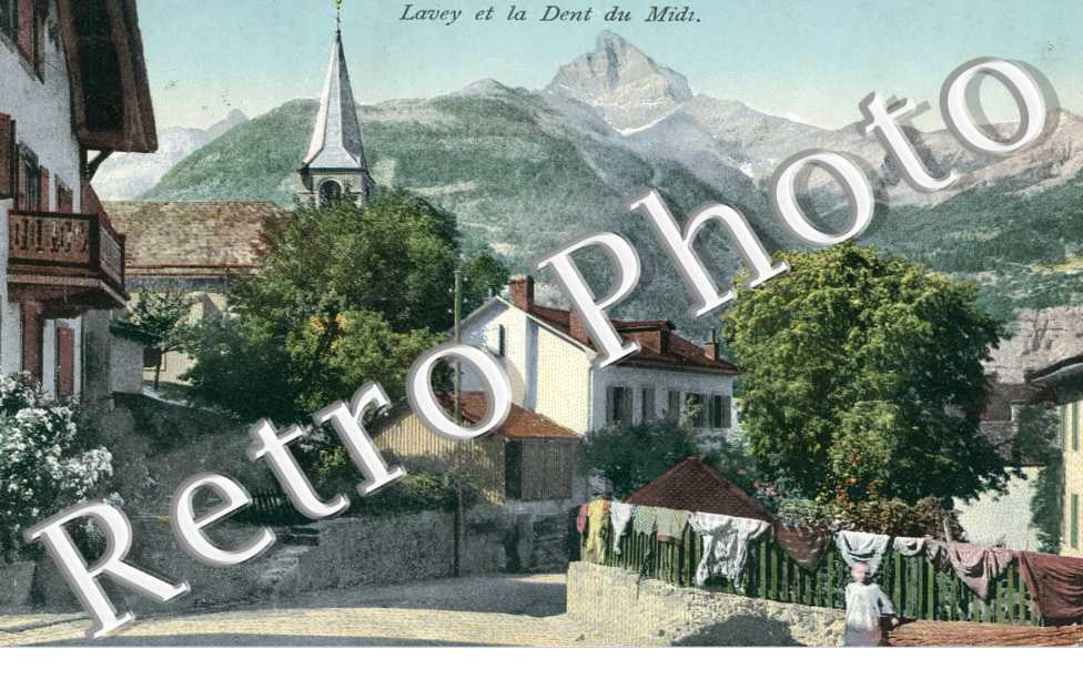 Lavey et la Dent du Midi