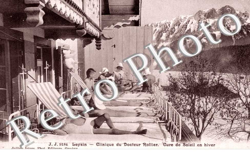 Clinique du Docteur Rollier. ure de Soleil en Hiver