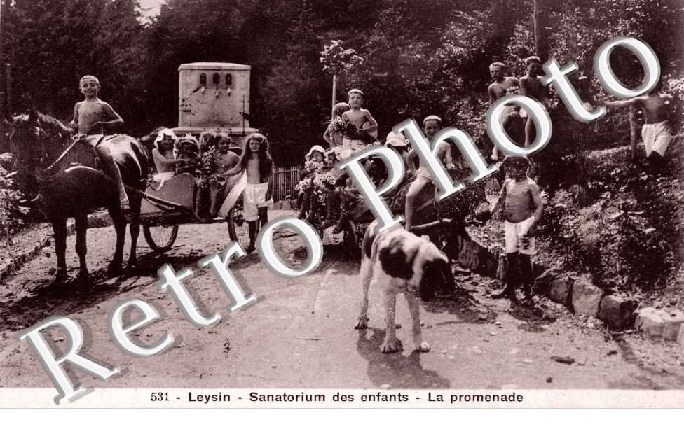 Sanatorium des enfants, la Promenade